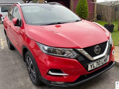 Used Nissan Qashqai N-Connecta 158 HP (116 kW) 2021 Red SUV
