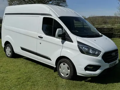 Used Ford Transit Custom Trend 130 HP (95 kW) 2022 White Van
