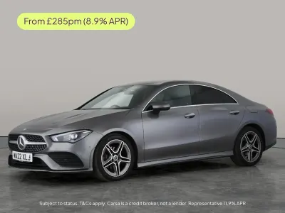 Used Mercedes CLA180 AMG line 136 HP (100 kW) 2022 Grey Coupe
