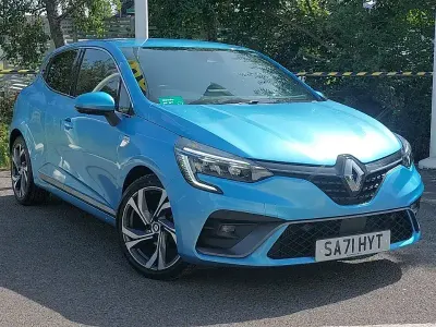 Used Renault Clio RS Line 90 HP (66 kW) 2021 Blue Hatchback