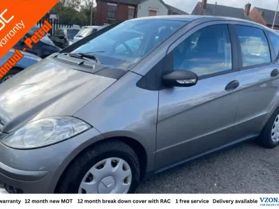 Used Mercedes A150 Classic 95 HP (69 kW) 2008 Grey Hatchback