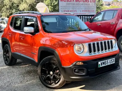 Used Jeep Renegade Limited 140 HP (102 kW) 2015 Orange SUV