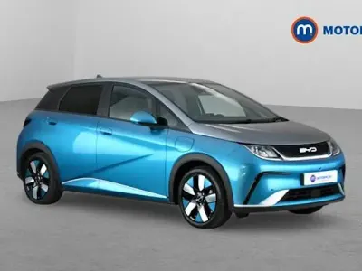 Used BYD Dolphin Design 150 kW (204 HP) 2024 Blue/grey Hatchback