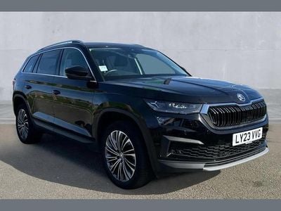 Used Skoda Kodiaq SE L Executive 147 HP (108 kW) 2023 Black SUV