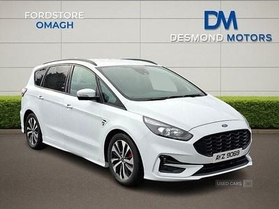 Begagnad Ford S-MAX ST-Line 190 HK (139 kW) 2020 Vit Minibuss