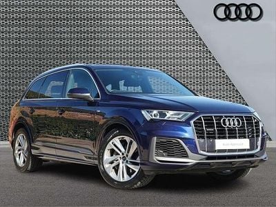 Used Audi Q7 S-Line 334 HP (245 kW) 2023 Blue SUV