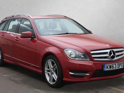 Red Used 2014 Mercedes C250 AMG Estate | £9,900 (Good price)