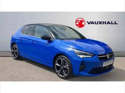 Used Vauxhall Corsa Ultimate 131 HP (96 kW) 2021 Blue Hatchback