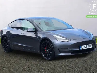 Used Tesla Model 3 Performance 82 kW (112 HP) 2019 Grey Sedan