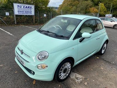 Used Fiat 500 Lounge 69 HP (50 kW) 2019 Green Hatchback