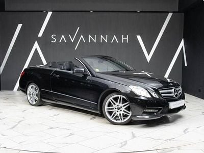 Used Mercedes E250 2013 Black Cabriolet