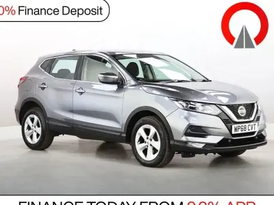Used Nissan Qashqai Acenta Premium 115 HP (84 kW) 2018 Grey SUV