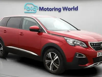 Second-hand Peugeot 5008 Allure 131 CP (96 kW) 2020 Roșu SUV