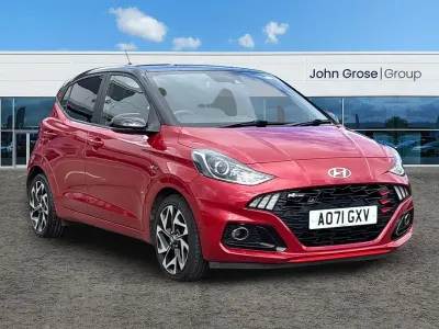Used Hyundai i10 N Line 2021 Red Hatchback