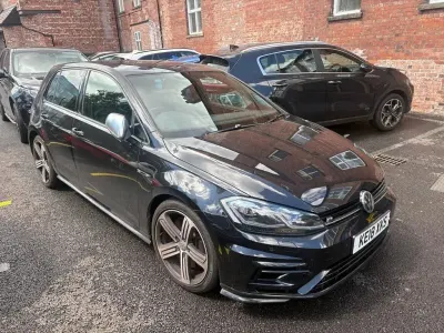 Used VW Golf VII R 310 HP (228 kW) 2018 Black Hatchback