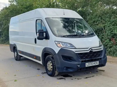 Used Citroën Relay 140 HP (102 kW) 2020 White Van