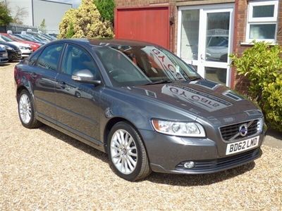 used Volvo S40 DRIVE 1.6 SE LUX EDITION STARTSTOP ZERO ROAD TAX AND 15 MONTHS WARRANTY