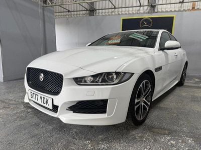 White Used 2017 Jaguar XE R-Sport Sedan | £13,995 (Fair price)