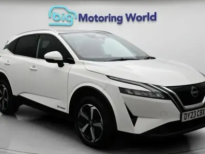 Używany Nissan Qashqai N-Connecta 190 KM (139 kW) 2023 Biały SUV