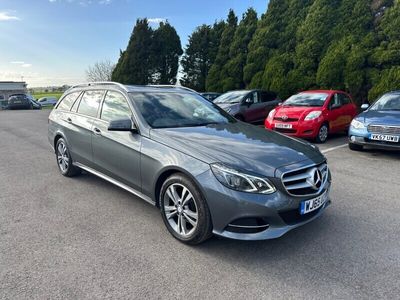 used Mercedes E220 E-ClassE-Class 2.1 BlueTEC SE 5dr 7G-Tronic Diesel Auto Grey Estate Automatic