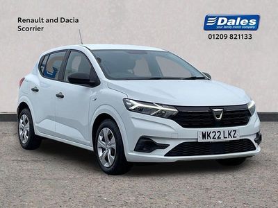 White Used 2022 Dacia Sandero Essentiel Hatchback | £10,250 (Fair price)