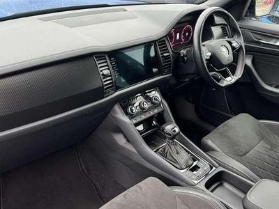 Used Skoda Kodiaq SportLine 150 HP (110 kW) 2024 Blue SUV