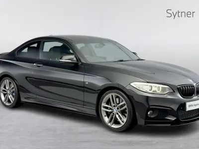Begagnad BMW 225 M Sport 224 HK (164 kW) 2017 Svart Sportkupé