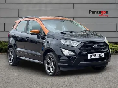Used Ford Ecosport ST-Line 138 HP (101 kW) 2018 Black SUV