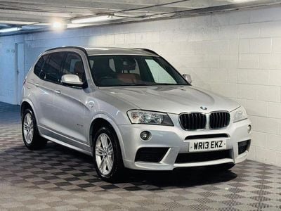 Silver Used 2013 BMW X3 M Sport SUV | £3,489 (Expensive)