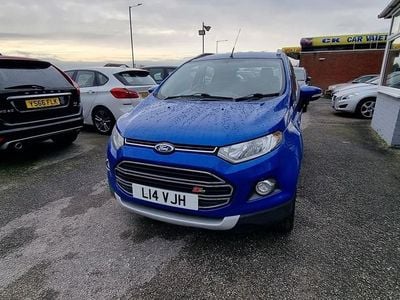 Used Ford Ecosport Titanium 2014 Blue SUV