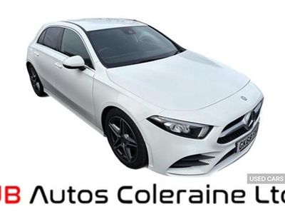 Used Mercedes A180 AMG line 116 HP (85 kW) 2018 White Hatchback