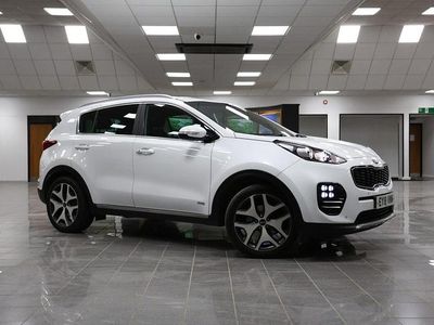 White Used 2018 Kia Sportage GT-Line SUV | £13,749 (Fair price)