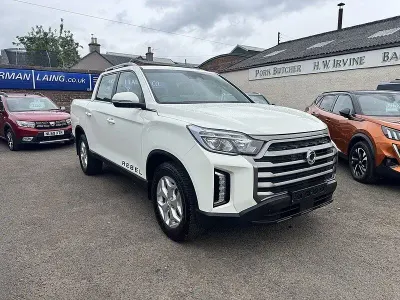 New KGM Musso 202 HP (148 kW) 2026 White Pickup