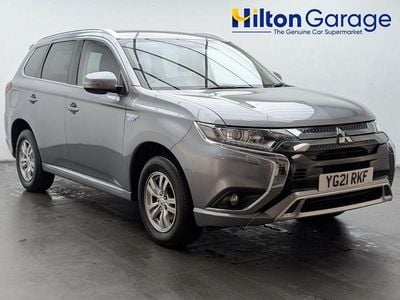 Grey Used 2021 Mitsubishi Outlander P-HEV Estate | £15,450 (Good price)