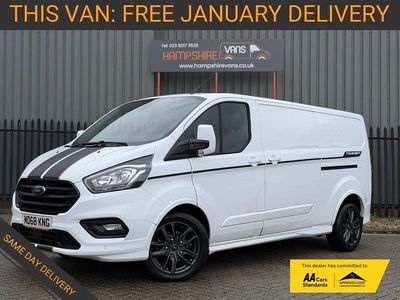 Used Ford Transit Custom Sport 170 HP (125 kW) 2019 White Van