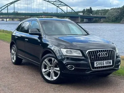 Used Audi Q5 S-line plus 190 HP (139 kW) 2015 Black SUV