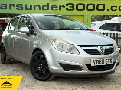 Used Vauxhall Corsa 85 HP (62 kW) 2010 Silver Hatchback