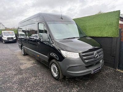 Begagnad Mercedes Sprinter 163 HK (119 kW) 2019 Svart Van