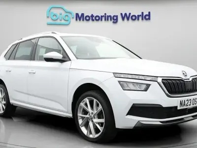 Used Skoda Kamiq SE L Executive 150 HP (110 kW) 2023 White SUV