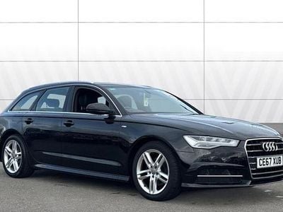 Used Audi A6 S-Line 190 HP (139 kW) 2017 Black Estate