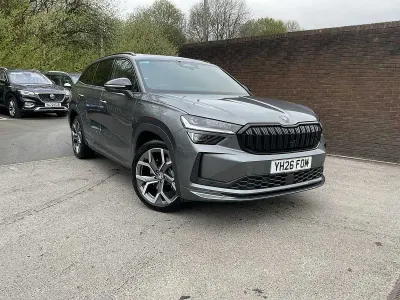 Used Skoda Kodiaq SportLine 150 HP (110 kW) 2026 Grey SUV