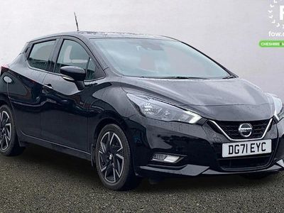 Used Nissan Micra Acenta 92 HP (67 kW) 2021 Black Hatchback