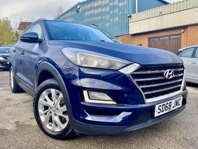 Blue Used 2018 Hyundai Tucson SE SUV | £9,995 (Fair price)