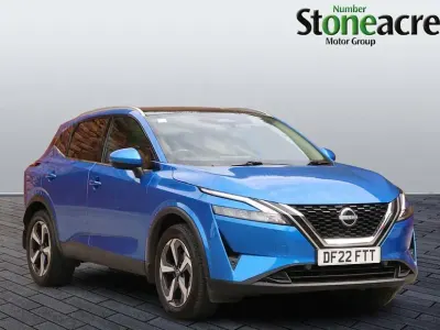 Used Nissan Qashqai N-Connecta 158 HP (116 kW) 2022 Blue SUV