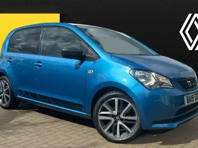 Used Seat Mii FR-Line 75 HP (55 kW) 2019 Blue Hatchback