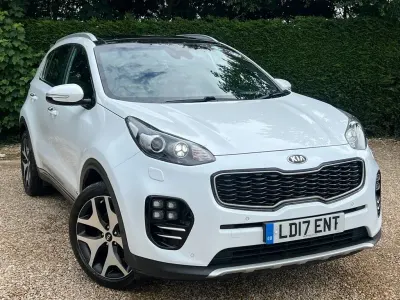 Used Kia Sportage GT-Line S 174 HP (127 kW) 2017 White SUV