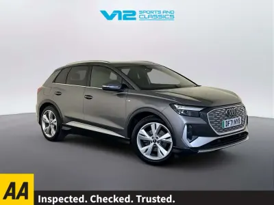 Used Audi Q4 e-tron S-Line 125 kW (170 HP) 2022 Grey SUV