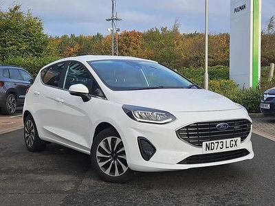 White Used 2023 Ford Fiesta Titanium Hatchback | £12,995 (Good price)