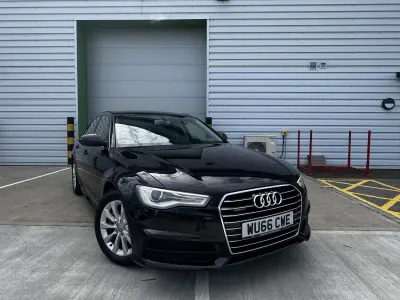 Used Audi A6 Comfort 218 HP (160 kW) 2016 Black Sedan