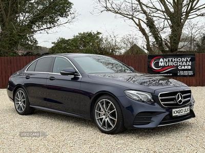 Used Mercedes E350 AMG line 2020 Blue Sedan